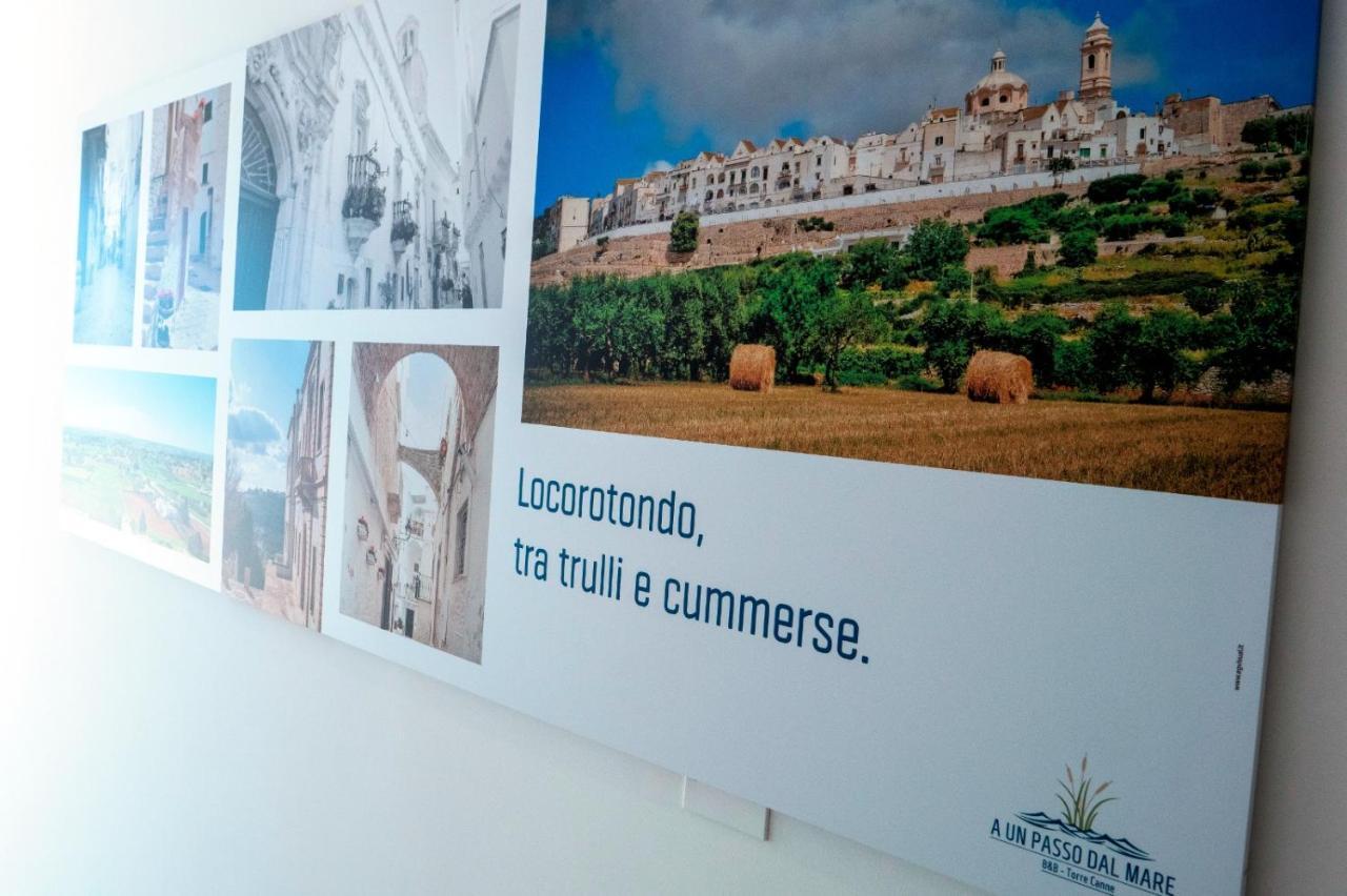 B&B A Un Passo Dal Mare Torre Canne Kültér fotó